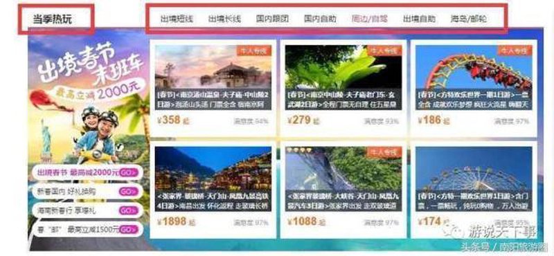 旅游团报名